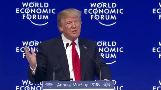 [NATL] Trump in Davos: 'America First Does Not Mean America Alone'
