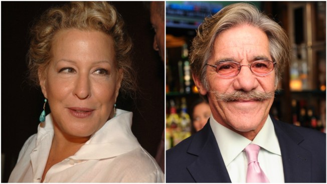 Bette Midler: Geraldo Rivera Has Not Apologized For 1991 Groping Bette Midler: Geraldo Rivera Has Not Apologized For 1991 Groping