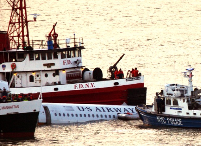 Corzine Greets NY Waterway Rescuers