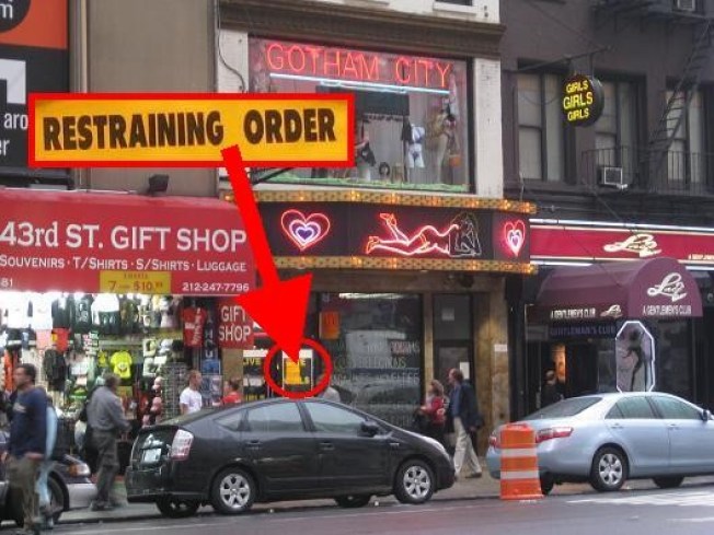 Gotham City Restrained: Hooker Bust on Eighth