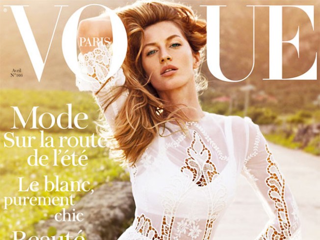 Gisele Covers New Editor in Chief Emmanuelle Alt's First French Vogue