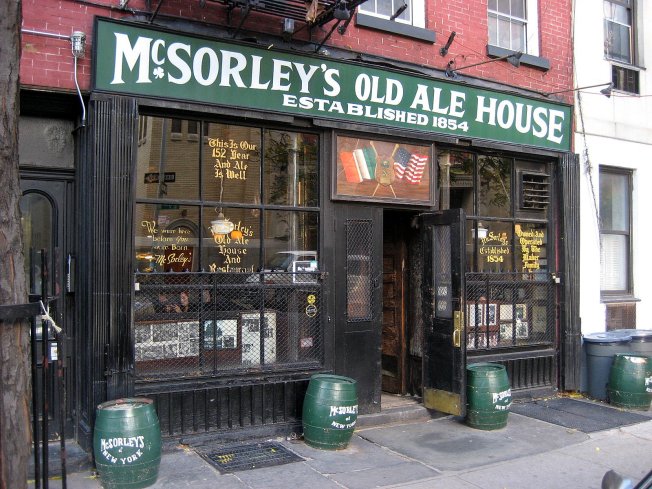 Mcsorleys Ale House Celebrates 155th Birthday Nbc New York - 