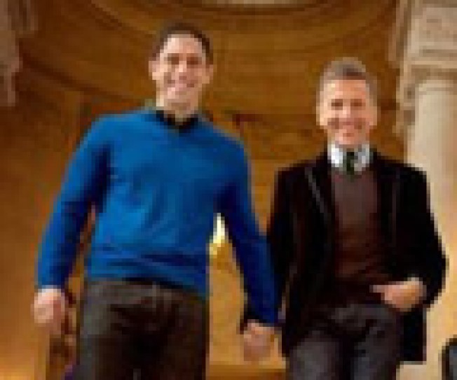 Hitched: After 14 years together, Simon Doonan...