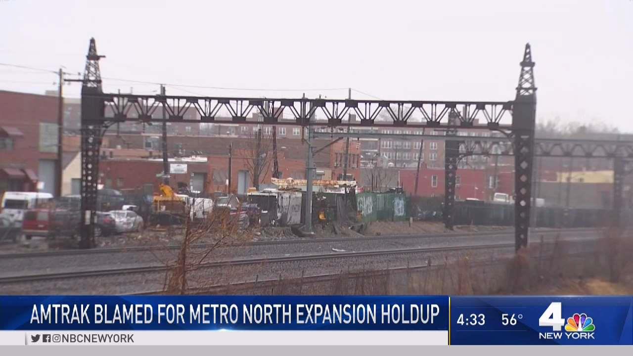 Amtrak Blamed for Metro-North Expansion Holdup