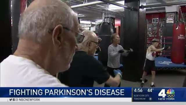 Boxing Therapy for Parkinson's Patients at Famed NYC Gym