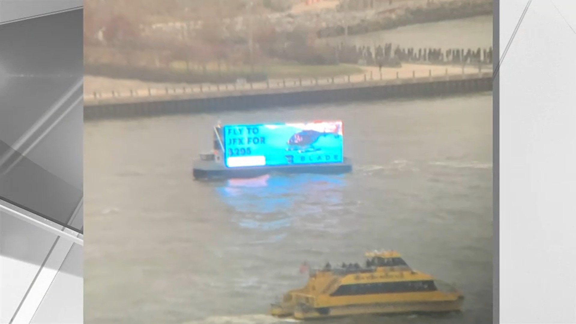 Floating Billboard Irking NYC Locals Is Illegal, City Says
