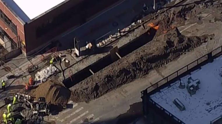 Gas Line Ruptured in Williamsburg