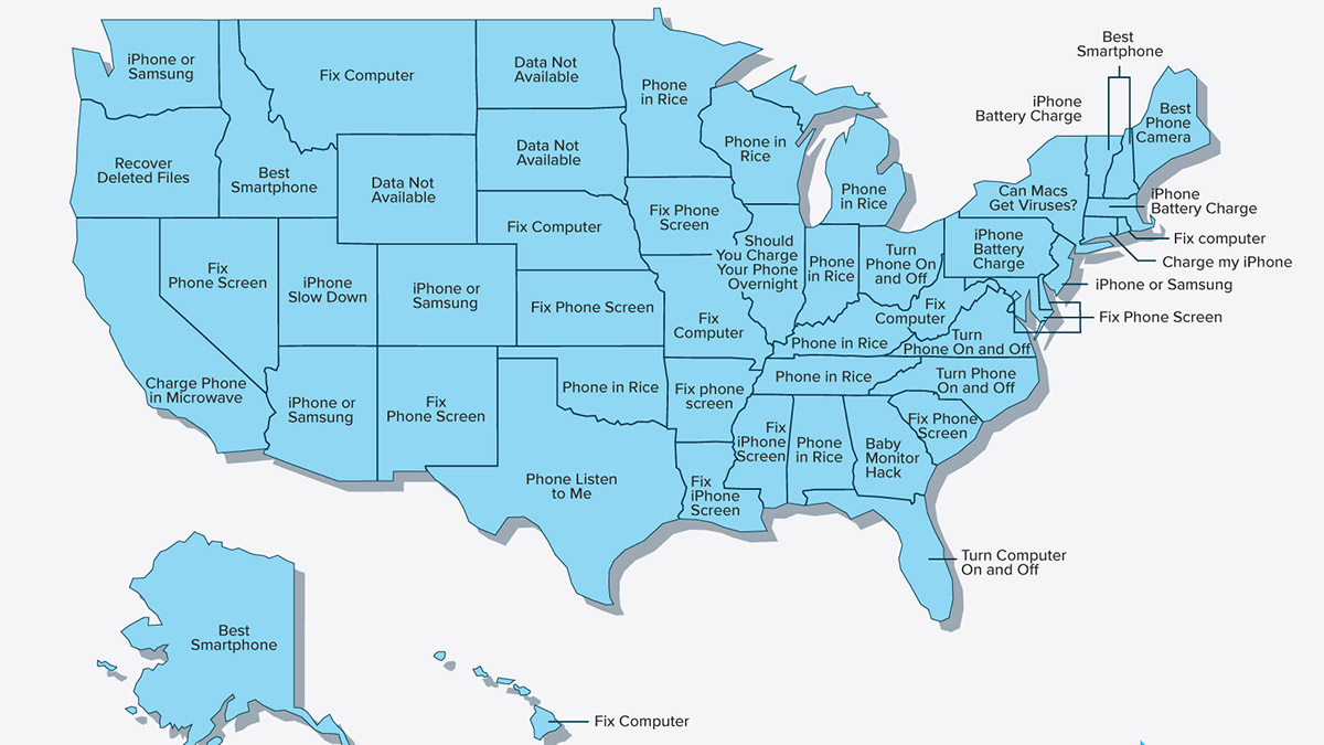 NY's Most Googled Tech Question Is Really Kind of Funny