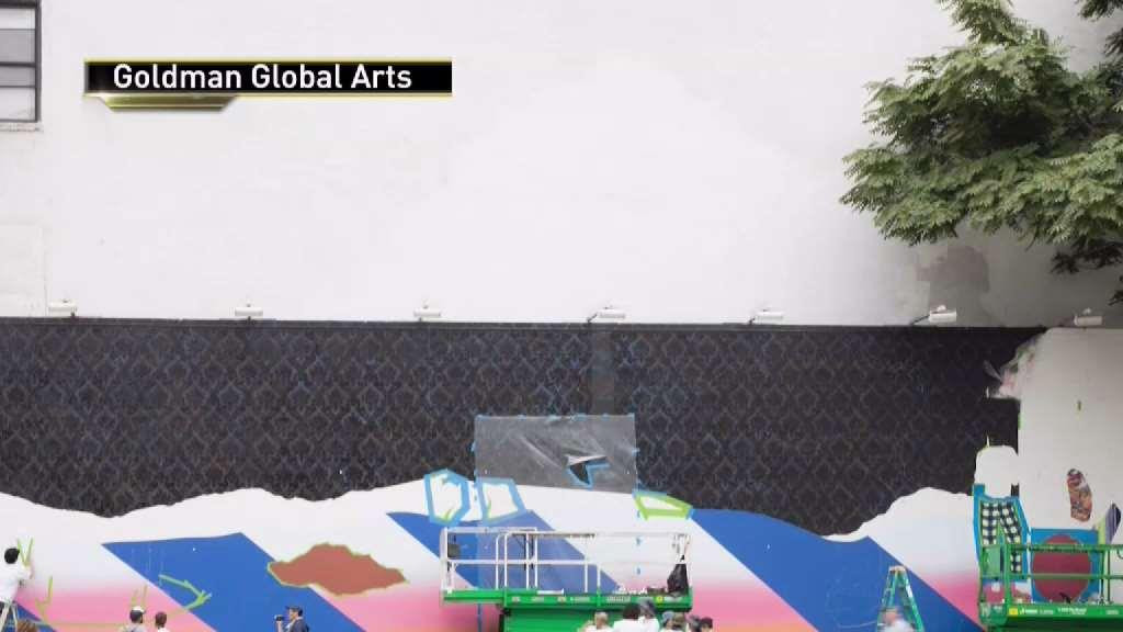 Japanese Artist Matzu Takes Over Bowery Mural