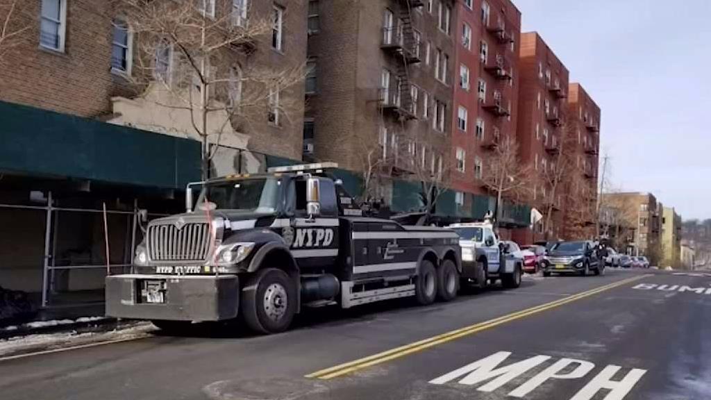 NYPD Parking Uproar Outside Columbia Complex