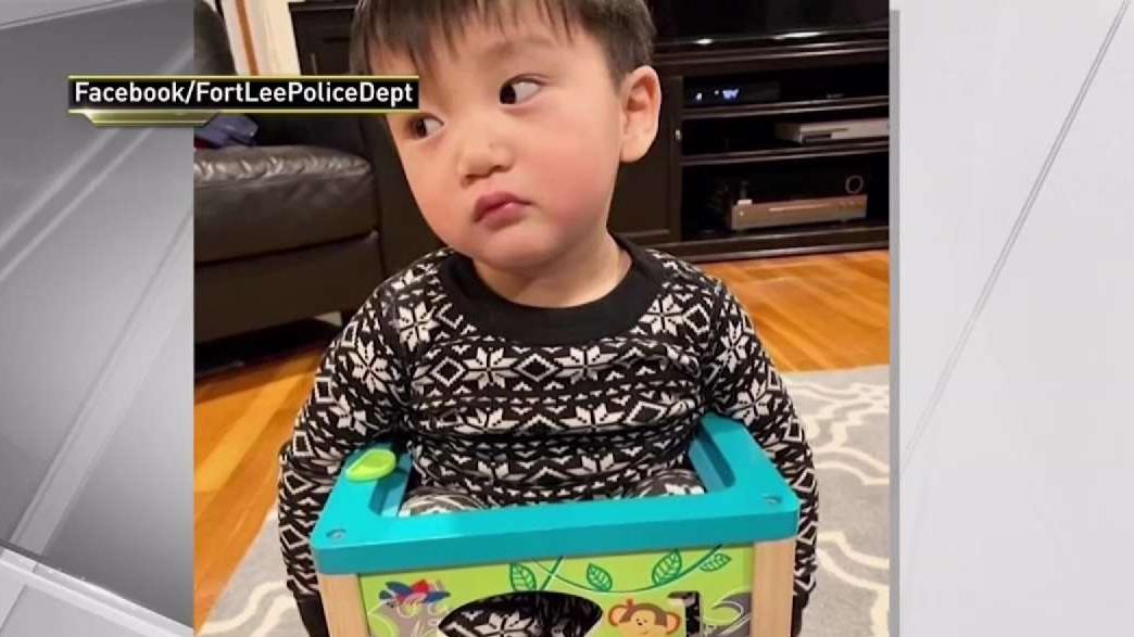Police Rescue Boy Stuck in Toy