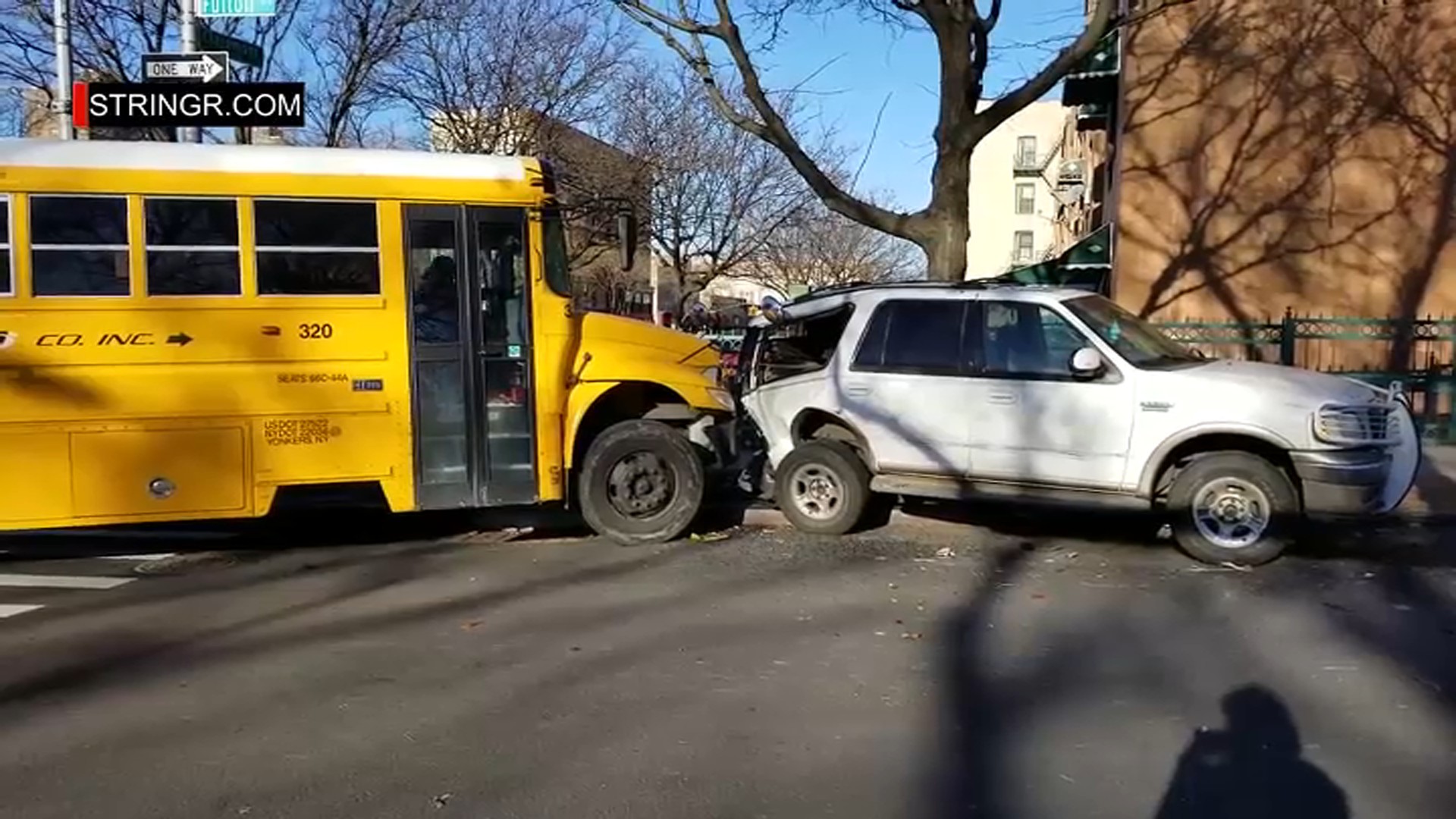 School Bus Driver Arrested After Crash Hurts 14: NYPD