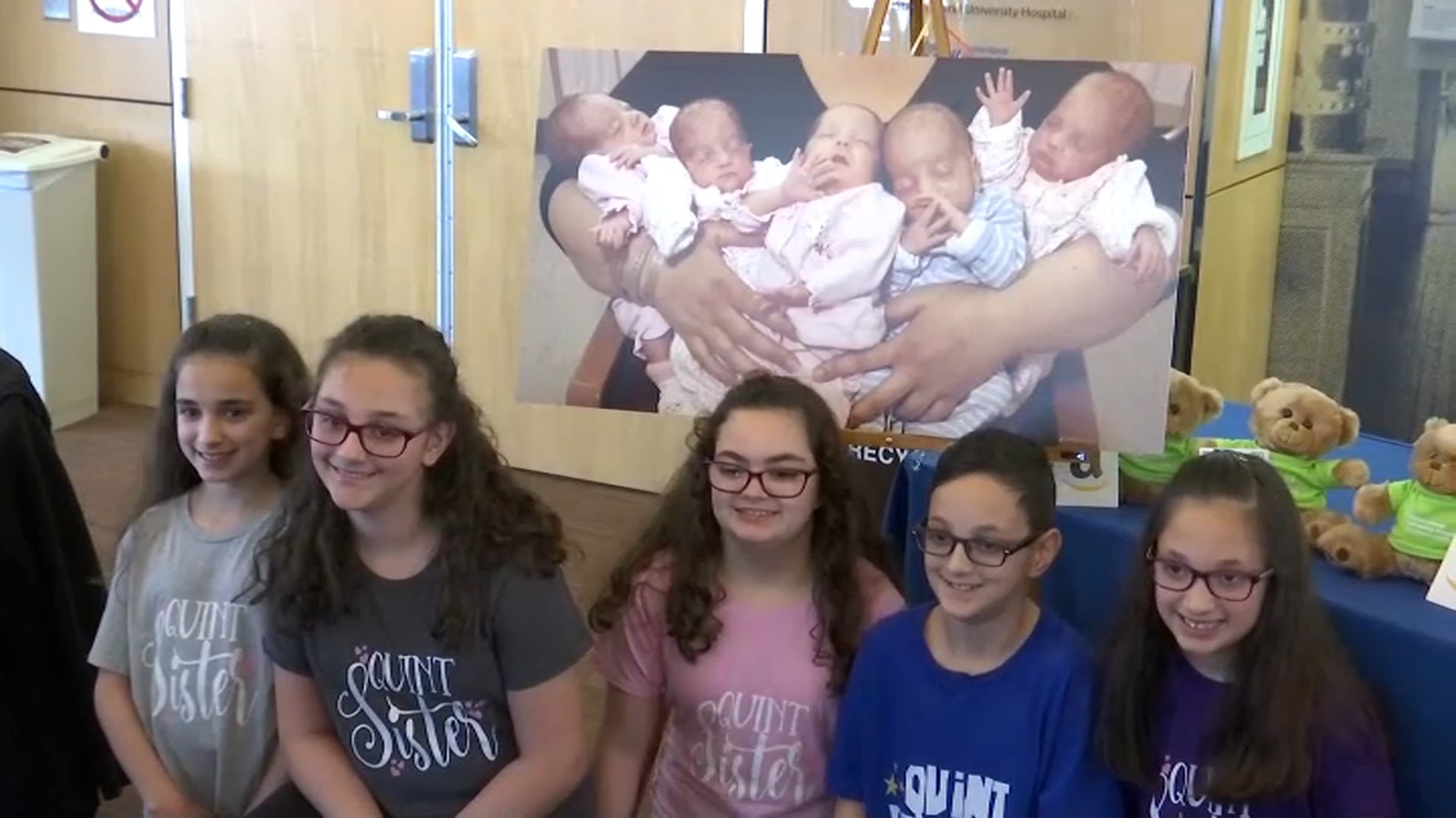 'These Are My Big Kids Now': NYC Quintuplets Have Reunion
