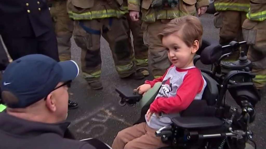 Town of Babylon Surprises Boy With Illness