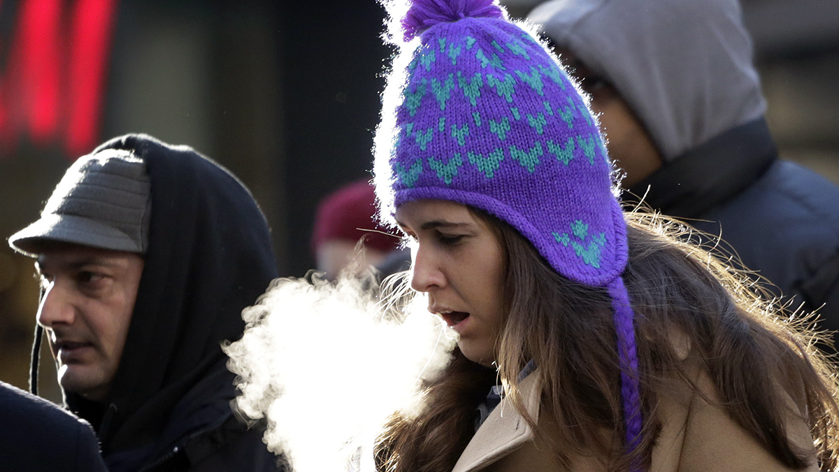 Snow Dusting Over Tri-State Makes Way for Clouds, Some Sun