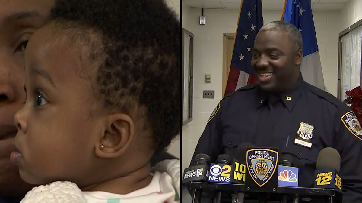 Remembering Own Daughter, NYPD Officer Saves Choking Baby