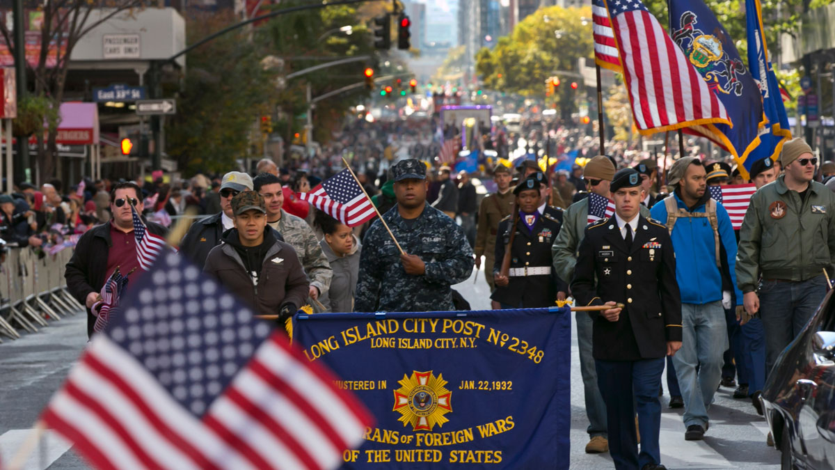 NYC Veterans Day Parade Street Closures, Route and More